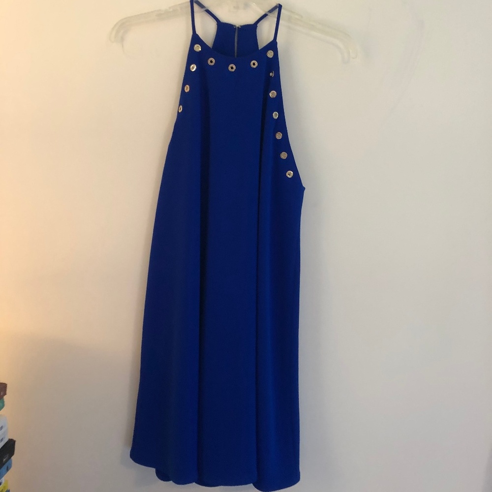 Amanda Uprichard Blue Shift Dress